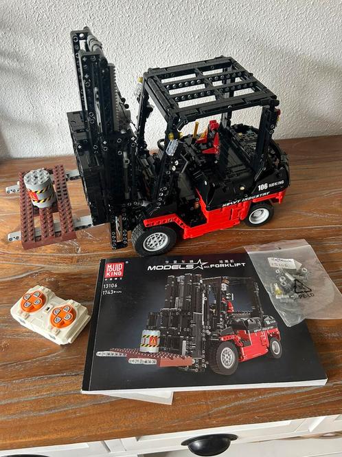Mould King Forklift 13106 1743pcs Lego systeem, Kinderen en Baby's, Speelgoed | Duplo en Lego, Zo goed als nieuw, Ophalen of Verzenden
