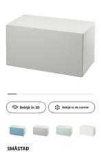 Smastad ikea opbergbank wit, Ophalen, Gebruikt, Minder dan 50 cm