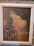 Antieke schilderijtjes, Ophalen of Verzenden