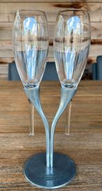 Moët & Chandon champagne flutes in houder Philippe di Meo, Ophalen of Verzenden