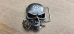 Belt buckle doodshoofd - doodskop.( geen Alchemy), Ophalen of Verzenden, Zo goed als nieuw