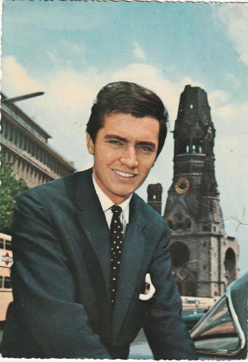 ZANGER FILMSTER REX GILDO UIT 1963 MOOIE OUDE KAART KG583, Verzamelen, Ansichtkaarten | Themakaarten, Gelopen, 1960 tot 1980, Sterren en Beroemdheden
