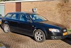 Audi A4 2.0 96KW Avant 2006 Zwart, Auto's, Voorwielaandrijving, 730 kg, 74 €/maand, Zwart