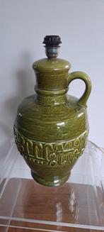 Vintage Keramieken Lampenvoet - Groen, Ophalen