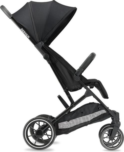 Deryan - Rolo XL Buggy - Black - #143, Kinderen en Baby's, Buggy's, Zo goed als nieuw, Overige merken, Verstelbare rugleuning