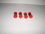 Lego 4 TREINWIELEN 12 volt ROOD perfecte staat!!, Kinderen en Baby's, Ophalen of Verzenden, Gebruikt, Complete set, Lego