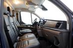 Ford Transit Custom 300 2.0 TDCI 130pk L1H1 Trail LED/Camera, Auto's, Voorwielaandrijving, 4 cilinders, Blauw, 2500 kg