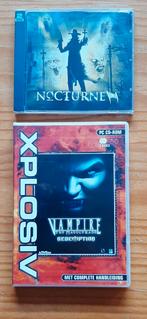 Nocturnem/ Vampire the Masquerade pc games, 1 speler, Ophalen of Verzenden, Zo goed als nieuw