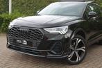 Audi Q3 Sportback 45 TFSIe | 3x S-Line | Panoramadak | Sfeer, Gebruikt, Zwart, Zwart, Parkeercamera