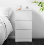 Malm ladekast 3 lades, Huis en Inrichting, Kasten | Ladekasten, Ophalen, Minder dan 50 cm, Zo goed als nieuw, 3 of 4 laden