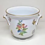 Herend Hongarije Queen Victoria VBO decor cachepot, no1., Antiek en Kunst, Ophalen of Verzenden
