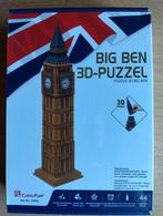 Big Ben van Cubic Fun, 3d-puzzel, 44 stukken, 8+ jaar., Verzenden, Minder dan 500 stukjes, Nieuw, Rubik's of 3D-puzzel
