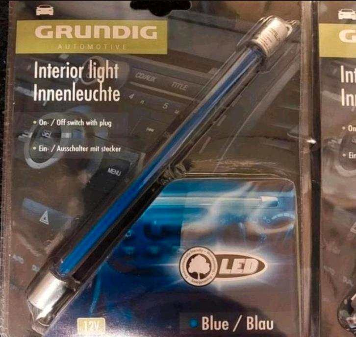 Binnenverlichting met blauwe led met aan/uitschakelaar (NIEU, Watersport en Boten, Accessoires en Onderhoud, Nieuw, Binnenverlichting