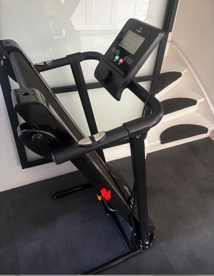 Klarfit Loopband - Zo goed als nieuw!, Sport en Fitness, Fitnessapparatuur, Zo goed als nieuw, Loopband, Benen, Metaal, Ophalen