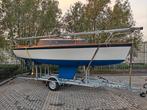 Kolibrie zeilboot met 8pk Yamaha 4tact electrisch gestart, Watersport en Boten, Ophalen, Zo goed als nieuw, Minder dan 15 m²