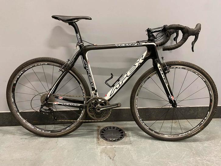 Carbon Apex Tarrae Gravelbike/Cyclocross Fiets - 55cm, Fietsen en Brommers, Fietsen | Racefietsen, Gebruikt, Ophalen of Verzenden