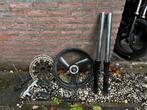 Voorvork, kroonpaten wiel en remtangen XJR1200 / XJR 1300, Motoren, Ophalen of Verzenden