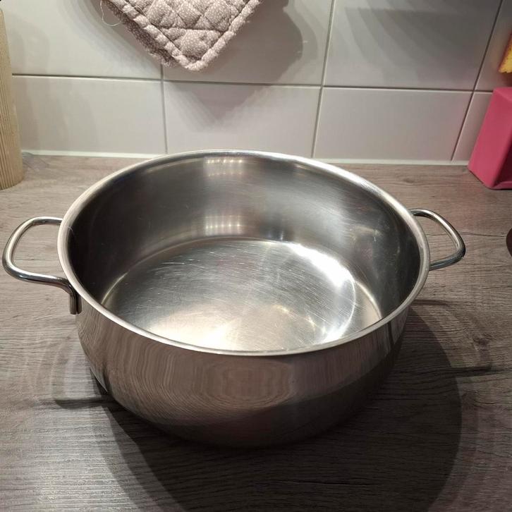 Pan van het merk WMF, Huis en Inrichting, Keuken | Potten en Pannen, Zo goed als nieuw, Kookpan of Snelkookpan, Rvs, Ophalen of Verzenden