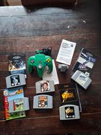 Nintendo 64 games, Spelcomputers en Games, Spelcomputers | Nintendo 64, Ophalen of Verzenden, Gebruikt, Met 1 controller, Met games