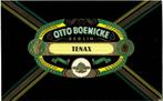 Otto Boenicke  etiket  tenax, Verzenden, Gebruikt, Sigarenbandjes