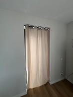 Gordijnen - 4 stuks - ZGAN, Ophalen of Verzenden, Zo goed als nieuw, Beige, 200 cm of meer