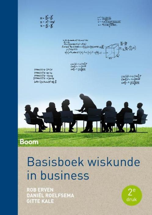 Basisboek wiskunde in business, Boeken, Studieboeken en Cursussen, Zo goed als nieuw, HBO, Beta, Ophalen of Verzenden