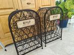 Hele mooie ijzeren wijnrekken, Ophalen, Zo goed als nieuw, Metaal, 75 cm of meer