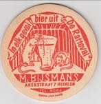 1 HEINEKEN DE RATTEVAL HEERLEN BIERVILTJE, Verzamelen, Biermerken, Ophalen of Verzenden, Gebruikt, Viltje(s), Heineken