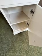 2 Witte Nachtkastjes - 64cm Hoog, 38 x 40 breed, Ophalen, Gebruikt, Minder dan 45 cm, 55 tot 70 cm