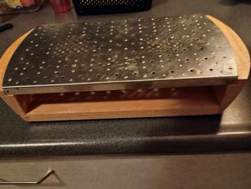 Houten Opwarmplaat - Zo Goed Als Nieuw beschikbaar voor biedingen