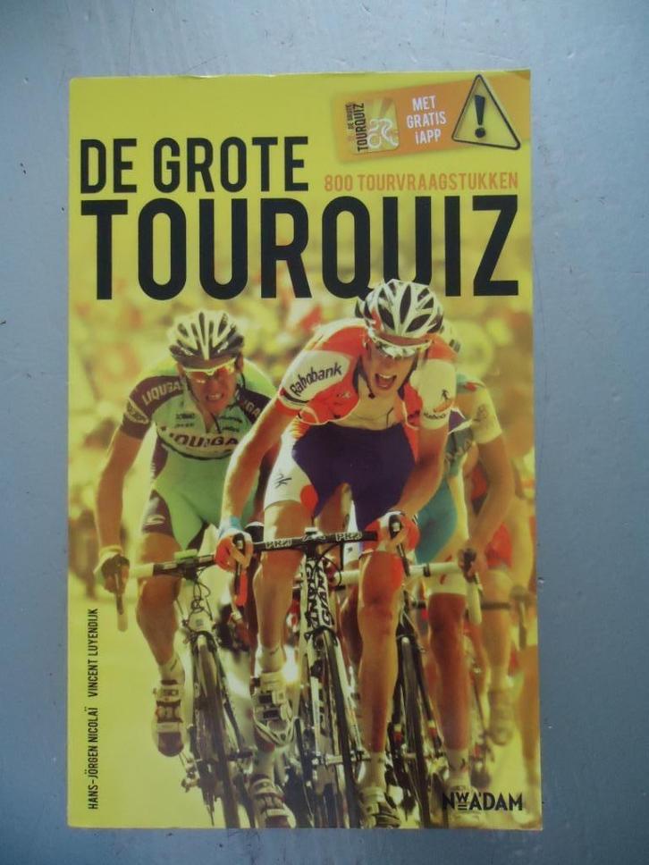 De grote Tourquiz /Vincent Luyendijk, Boeken, Sportboeken, Zo goed als nieuw, Lopen en Fietsen, Ophalen of Verzenden