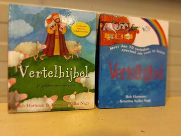 Nr. 943 Bob Hartman e.a. 2 boeken van de Vertelbijbel beschikbaar voor biedingen