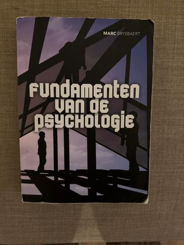 Marc Brysbaert - Fundamenten van de psychologie + Oefenboek beschikbaar voor biedingen