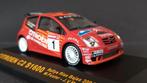 Citroen C2 S1600 Rally Bajas 2004 1:43 Altaya ixo Pol, Ophalen of Verzenden, Zo goed als nieuw