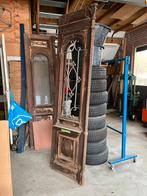 Historische dubbele voordeur, Doe-het-zelf en Verbouw, Deuren en Horren, Ophalen, Gebruikt, Buitendeur, Hout