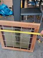 Glas in lood raam, Ophalen of Verzenden, Zo goed als nieuw, Minder dan 80 cm, Glas in lood