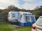 Detleffs camper 450 DB  bouwjaar 2004, Caravans en Kamperen, Caravans, Frans bed, 750 - 1000 kg, Particulier, Douche