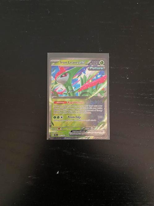 Iron Leaves ex #025/162 - temporal forces, Hobby en Vrije tijd, Verzamelkaartspellen | Pokémon, Zo goed als nieuw, Losse kaart