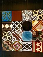 Partij portugese spaanse mexicicaanse vloertegels, Doe-het-zelf en Verbouw, Tegels, Ophalen, Overige materialen, Minder dan 20 cm