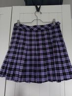 Geruite rok, Kleding | Dames, Rokken, Maat 38/40 (M), H&M, Zwart, Ophalen of Verzenden