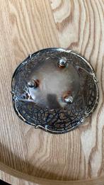 Antiek Zilver kleurige Schaal, Antiek en Kunst, Ophalen of Verzenden