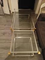 3xHollywood Regency salontafels, Ophalen, 50 tot 100 cm, 50 tot 100 cm, Zo goed als nieuw
