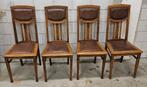 Set van 4 Antieke Eetkamerstoelen, Ophalen
