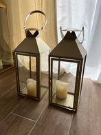 gouden lantaarns, Ophalen, Zo goed als nieuw, Metaal, 25 tot 50 cm