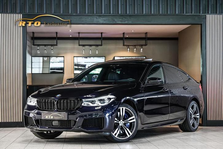 BMW 6-serie Gran Turismo 640i M-Sport High Executive|ACC|H&K, Auto's, BMW, Bedrijf, Te koop, 6-Serie, 360° camera, ABS, Achteruitrijcamera