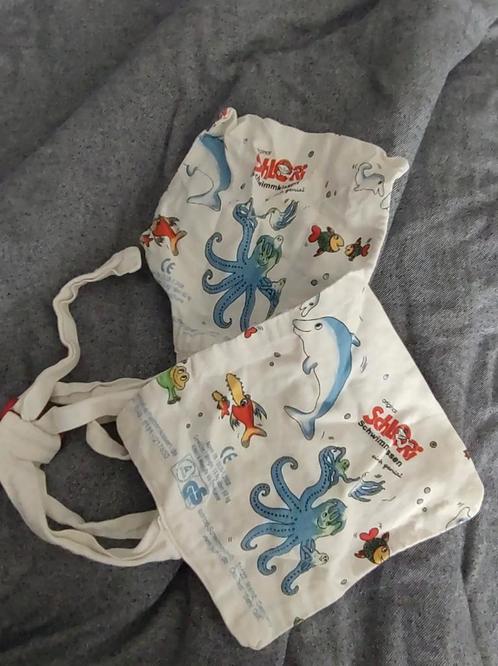 Zwembandjes van veilig katoen. Opblaasbaar., Kinderen en Baby's, Babykleding | Baby-zwemkleding, Zo goed als nieuw, Zwem-accessoire