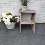 antiek stevig Frans tuin etagère kelder trap opstap eiken, Antiek en Kunst, Ophalen