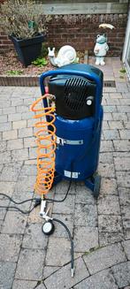 COMPRESSOR 10BAR MET LUCHTSLANG EN LUCHTPISTOOL, Doe-het-zelf en Verbouw, Ophalen, Mobiel, 10 bar of meer, Zo goed als nieuw