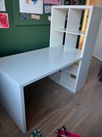 Vandaag of morgen ophalen: Ikea Kallax 8 vak kast + bureau, Ophalen, Gebruikt
