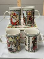 Dunoon four christmas mugs - 4 Kerst Kerstmis mok kom + doos, Diversen, Nieuw, Ophalen of Verzenden